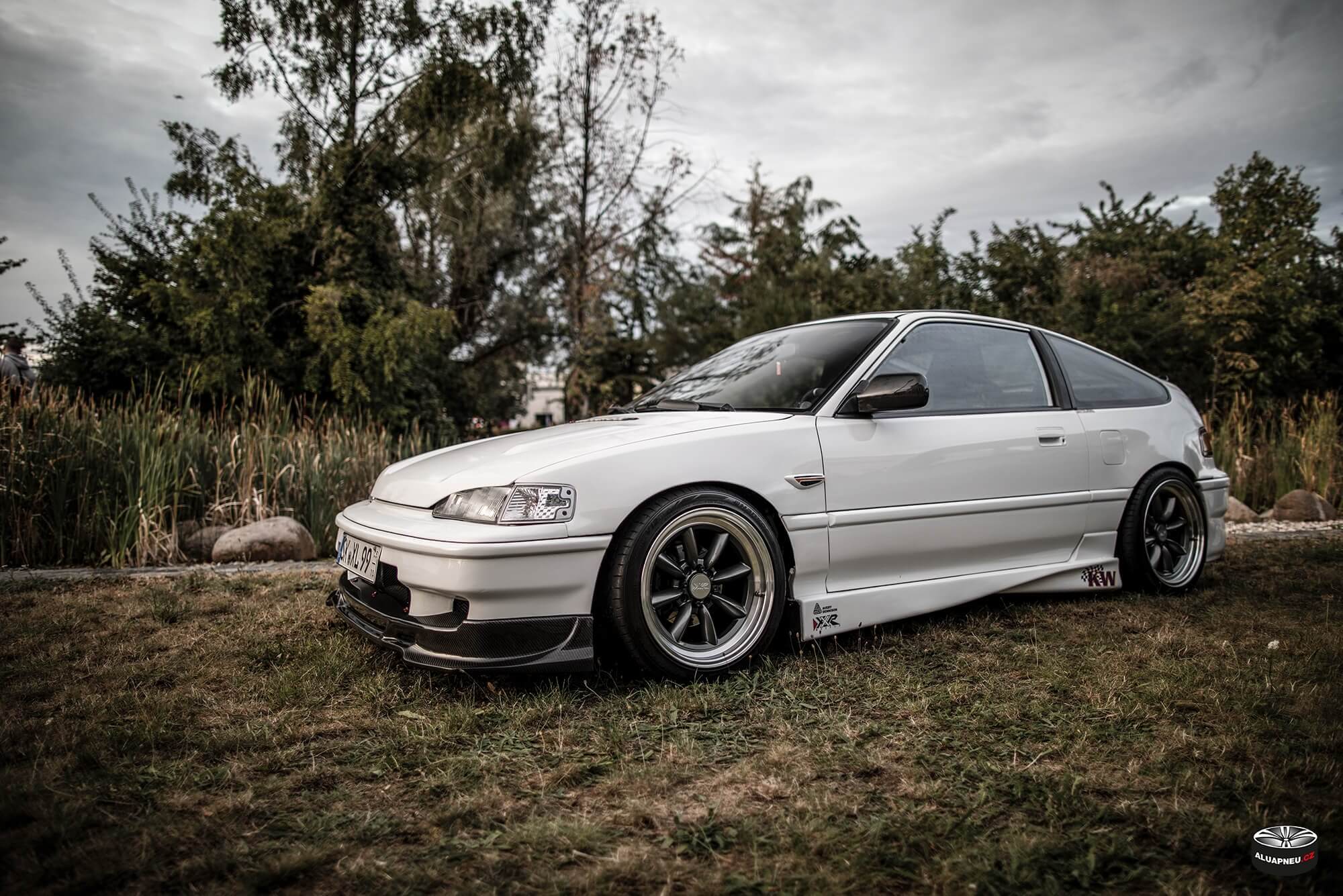 Alu kola Honda Civic Crx - XS Classic Carnight 5.0 - Drážďany tuning sraz 2019 - www.aluapneu.cz