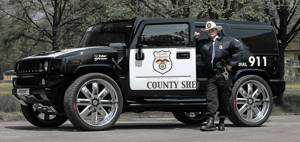 Police Hummer H2 Geiger Sport