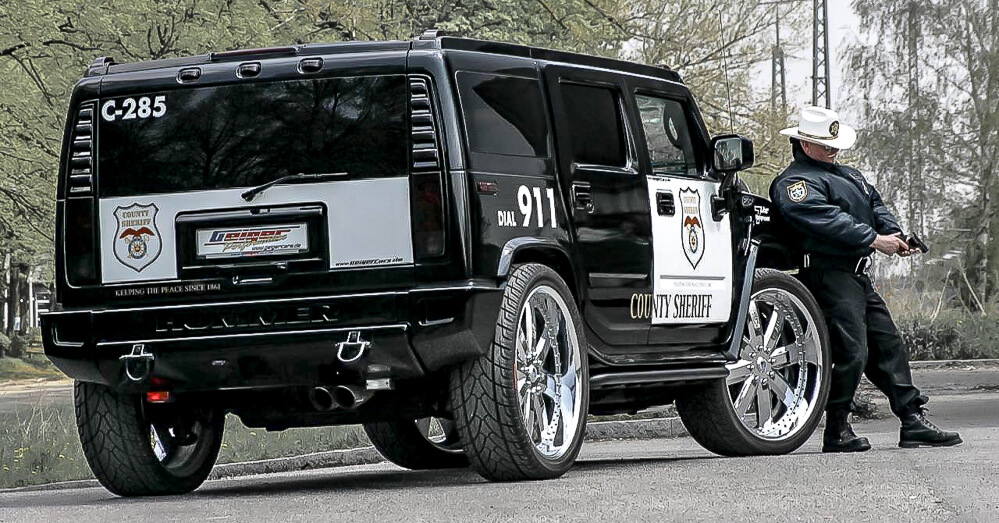 Hummer H2 Geiger Sport policie