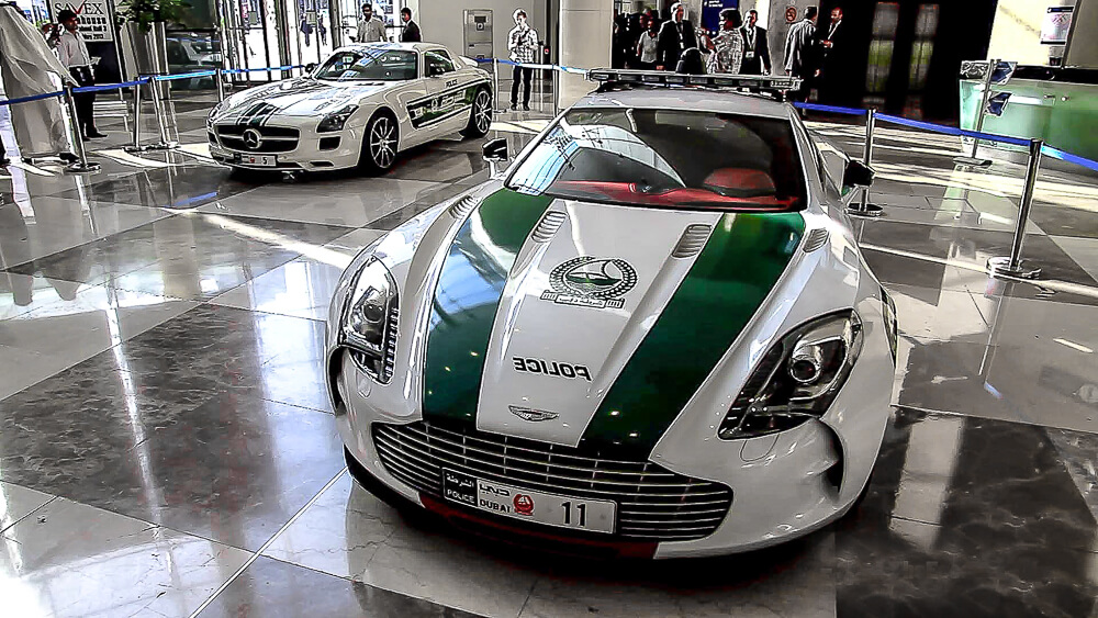 Aston Martin One Dubai Police